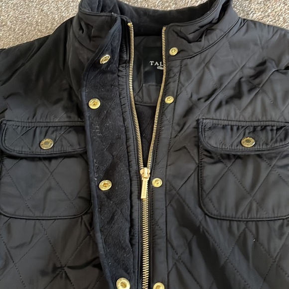 Talbots Quilted Snap Front Jacket Size L - Picture 8 of 9